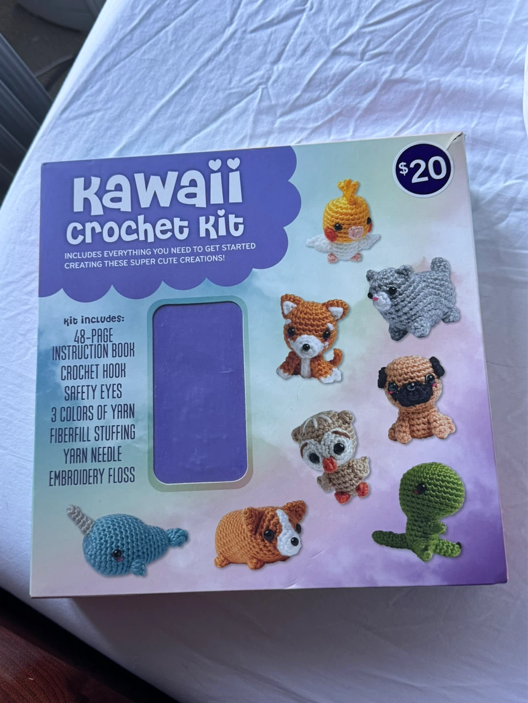 Kawaii Crochet Kit - Cute Animal Friends