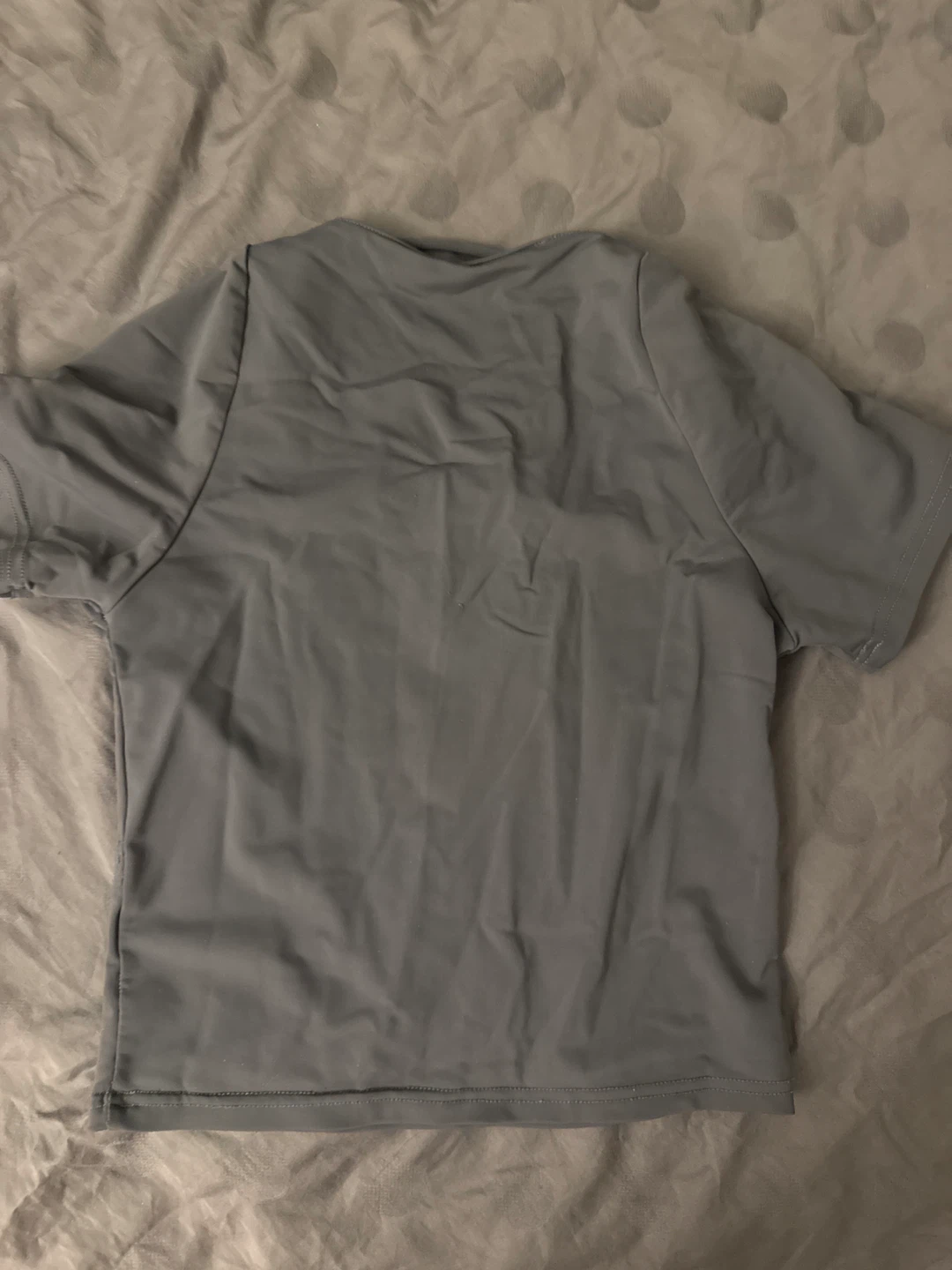 Grey Square Neck T-Shirt - photo 3