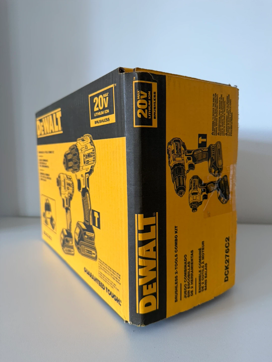 DEWALT Brushless Cordless Hammer Drill, Impact Driver Combo Kit - photo 2