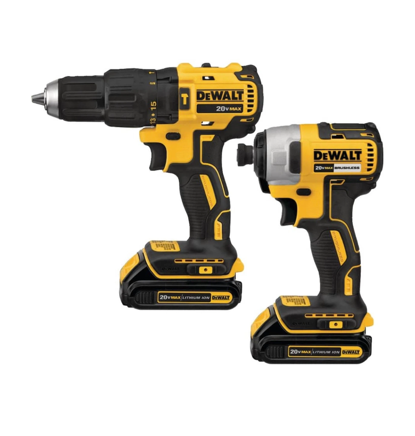 DEWALT Brushless Cordless Hammer Drill, Impact Driver Combo Kit - photo 5