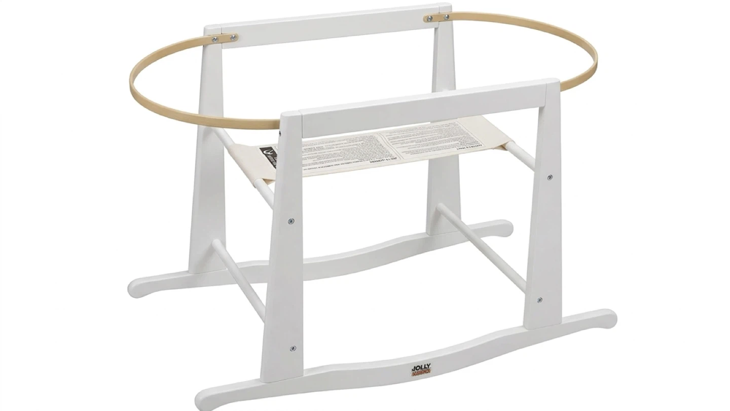 Jolly Jumper Rocking Basket Stand - White - photo 2