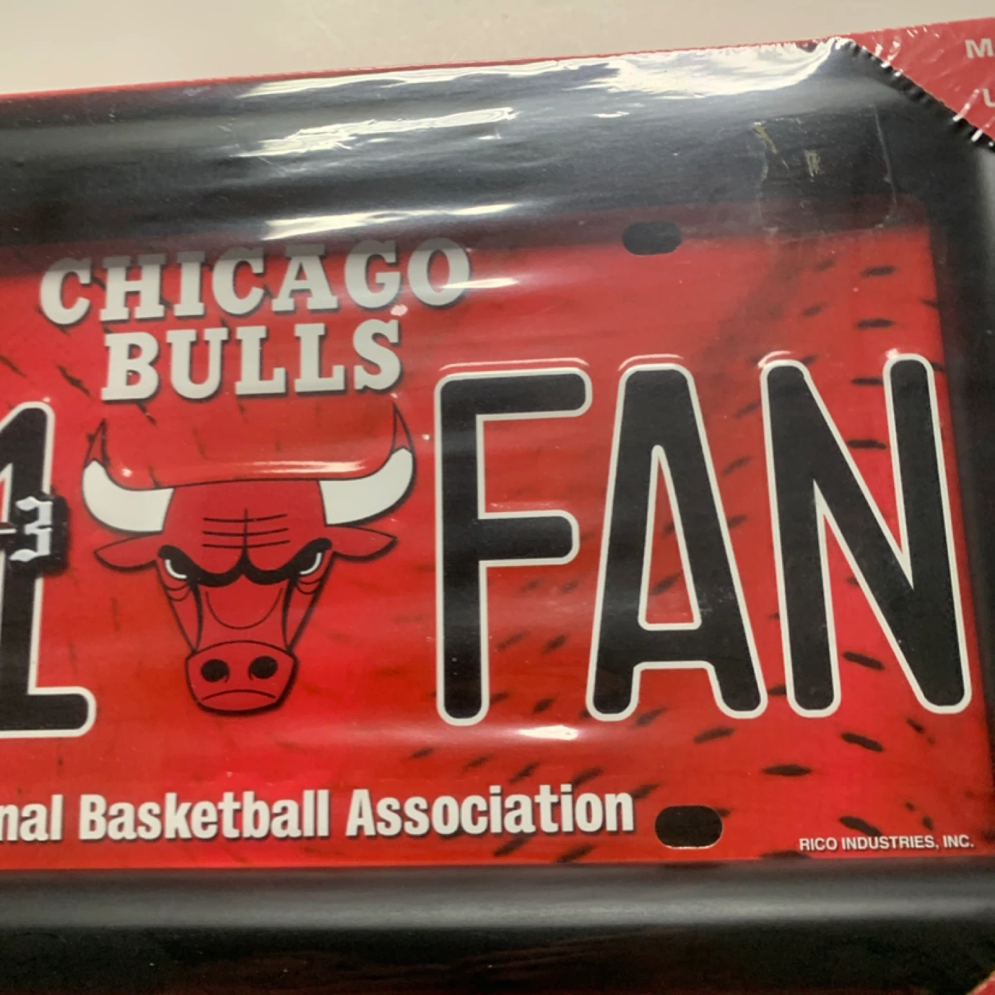 Chicago Bulls "#1 Fan" Framed Clock - photo 3