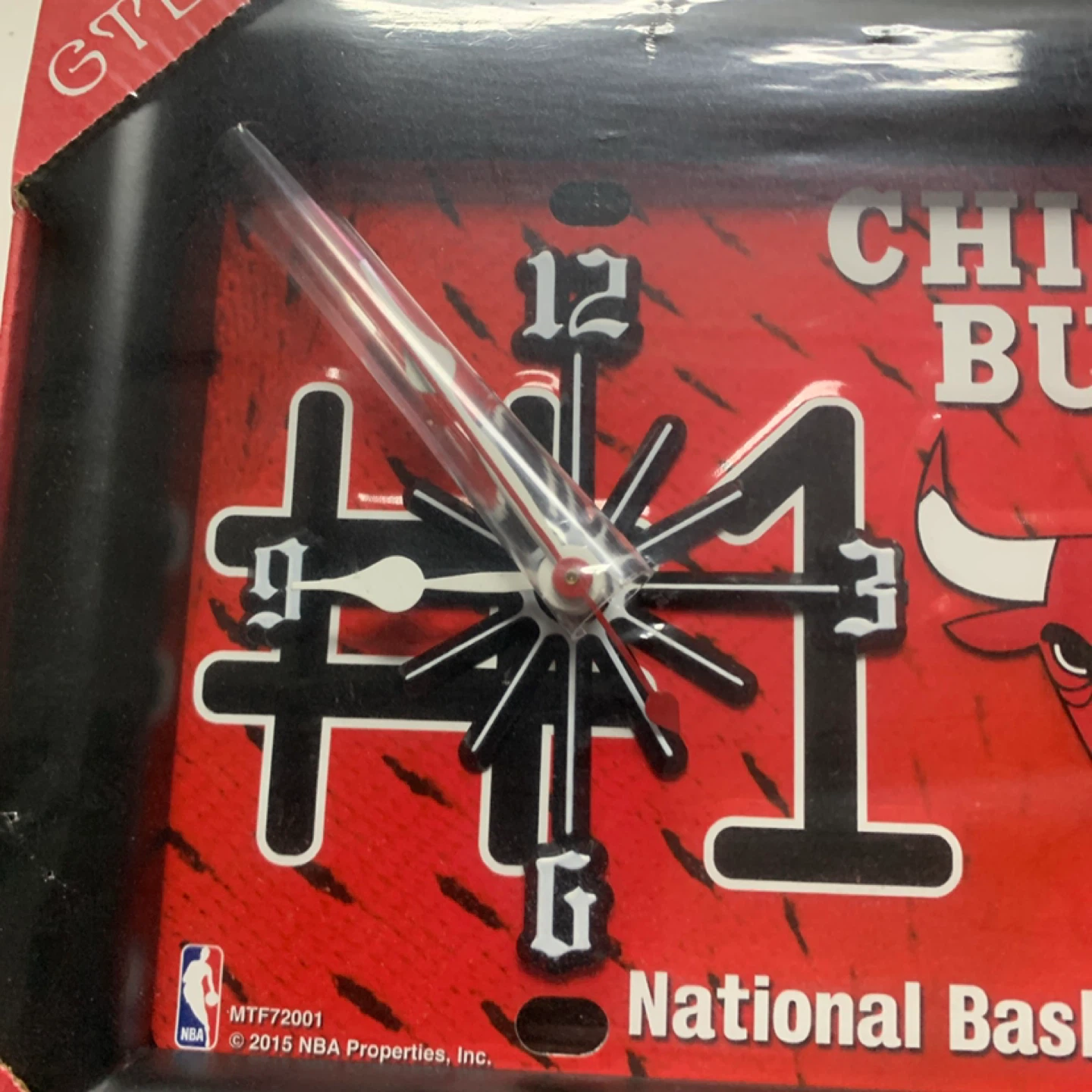 Chicago Bulls "#1 Fan" Framed Clock - photo 4