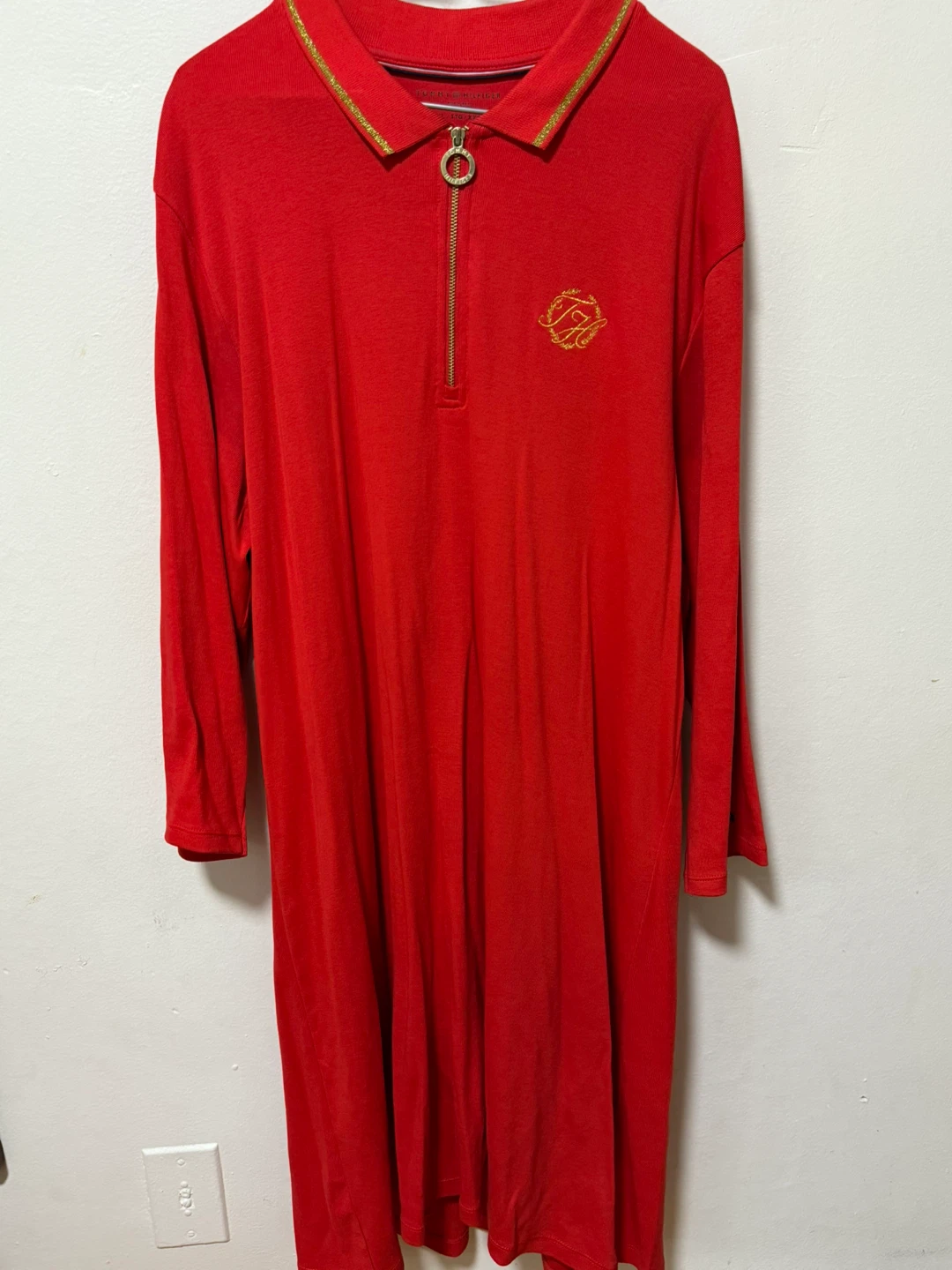 Tommy Hilfiger Red Polo Dress XXL