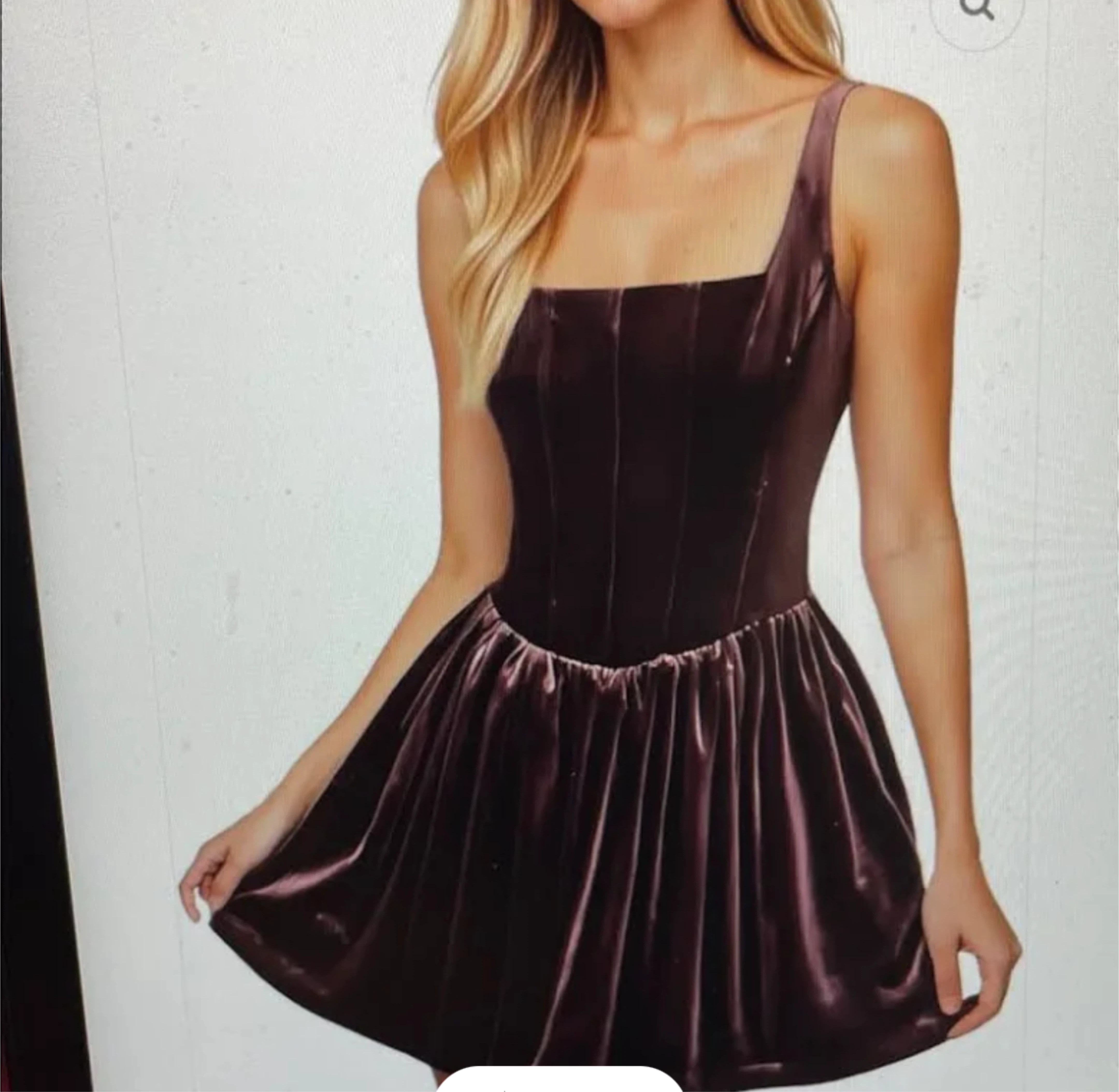 Zara Velvet Corset Black Dress - Size M (Final Sale) - photo 3