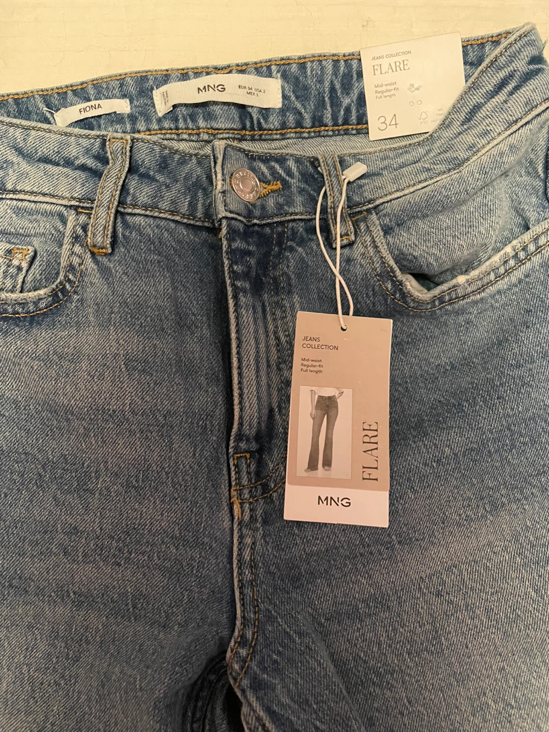 MNG Flare Jeans - Size 34 - photo 2