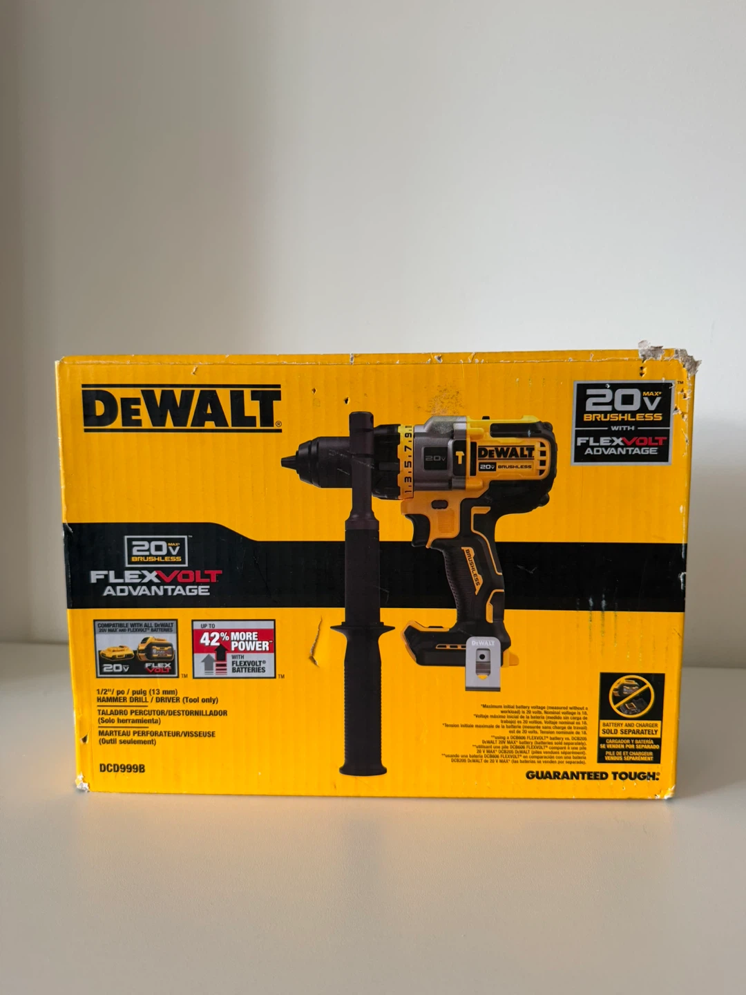 DEWALT 20V MAX XR Cordless Hammer Drill/Driver