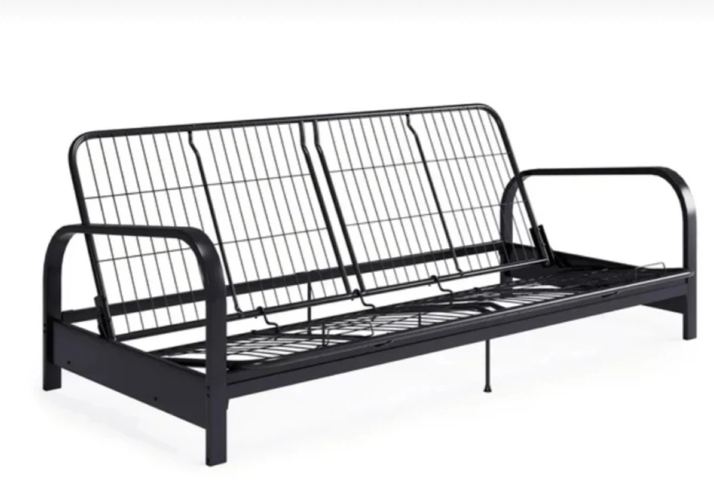 Dark Brown 3-seater Sofa Bed - photo 3