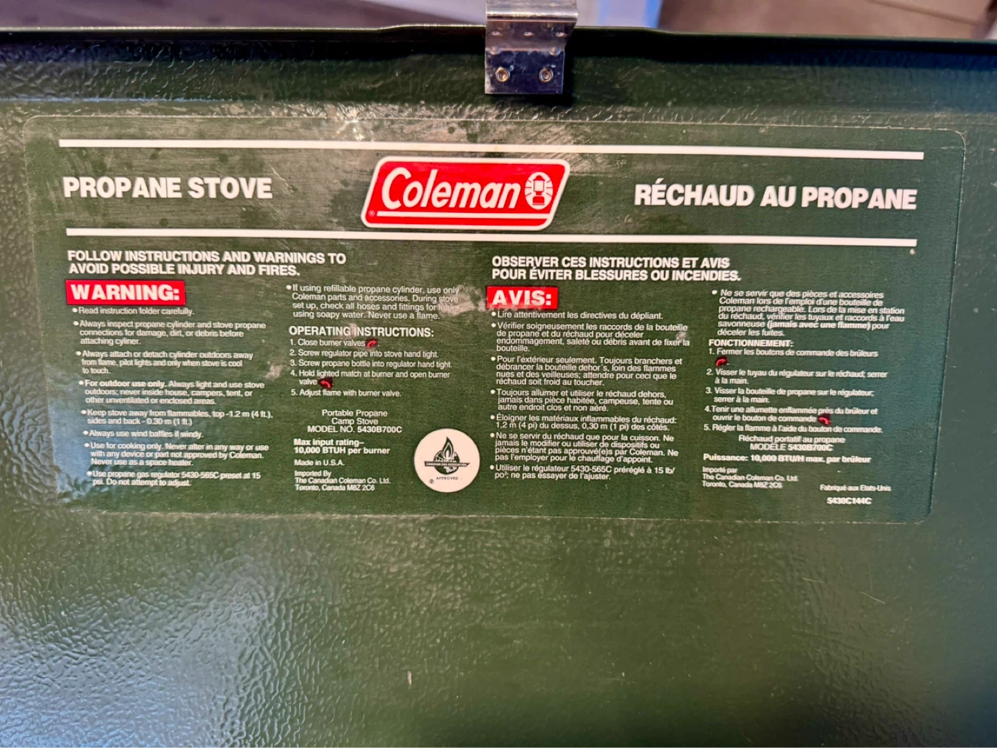 Coleman Propane Stove Camping - photo 5