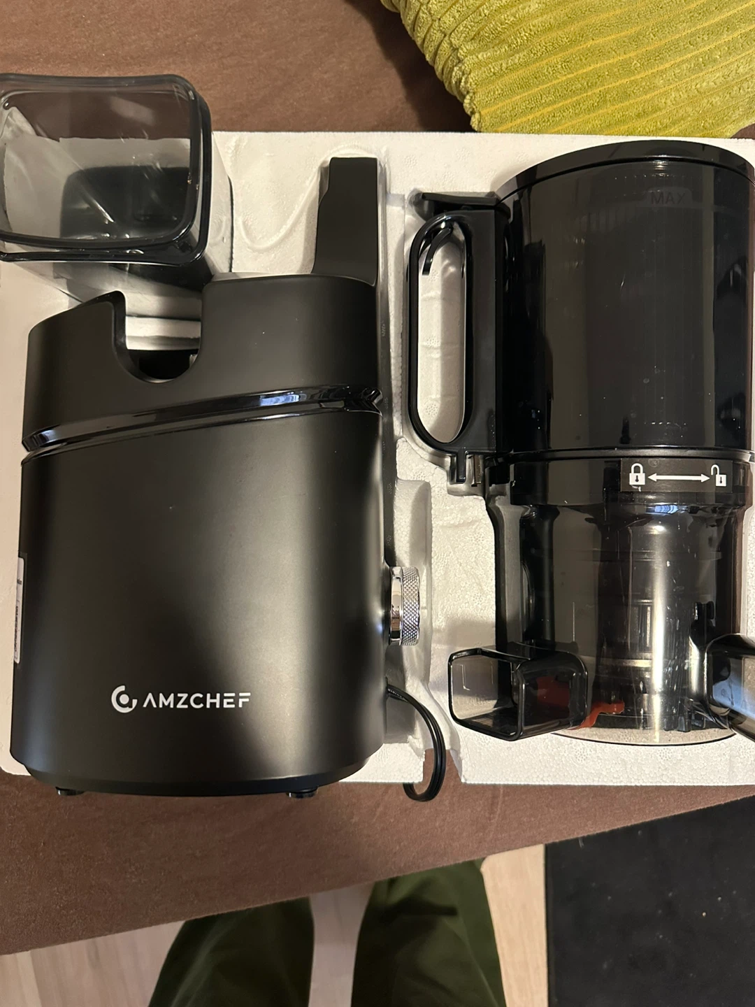 AMZCHEF Slow Juicer SJ-036 Black - photo 2