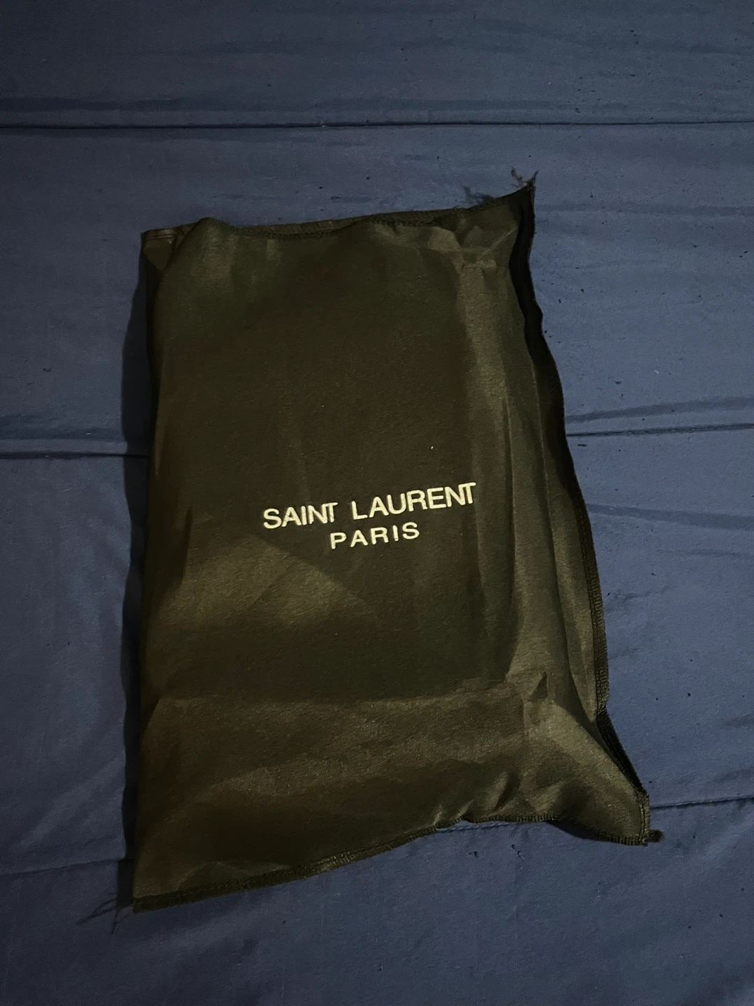 Saint Laurent Paris Black Leather Shoulder Bag - photo 4