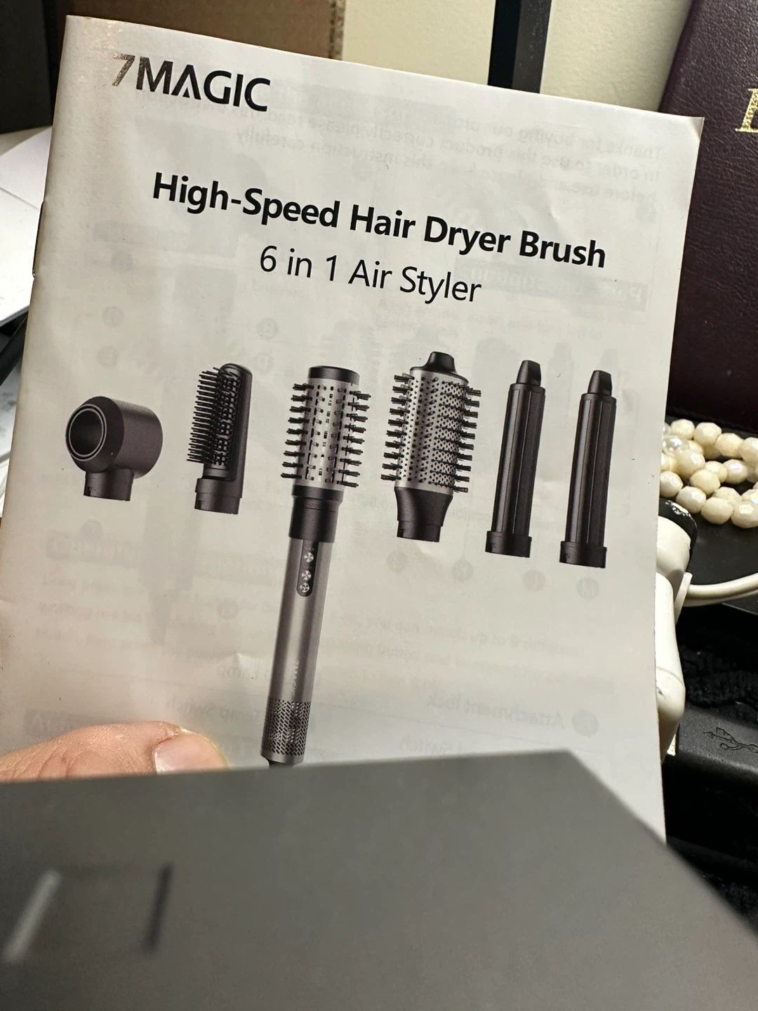 7MAGIC High-Speed Hair Dryer Brush 6 in 1 Air Styler HB-800 - photo 2