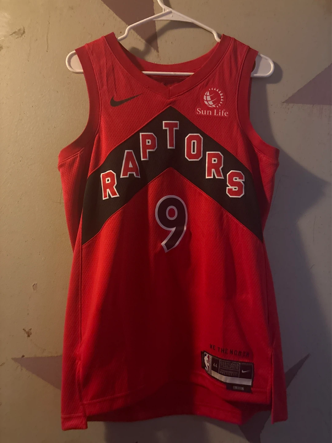 Toronto Raptors #9 Barrett Signed Basketball Jersey