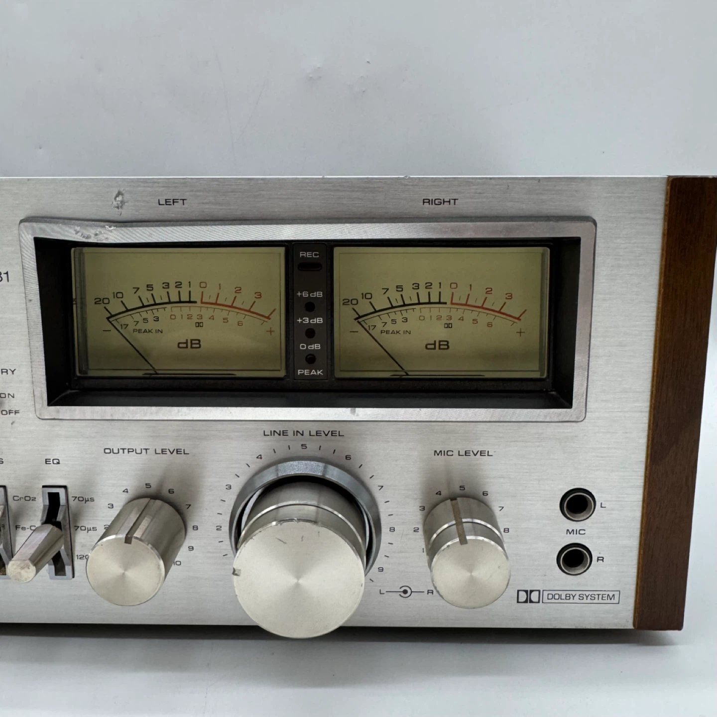 Vintage 1970s Technics RS-631 Stereo Cassette Deck Japan Tested - photo 4
