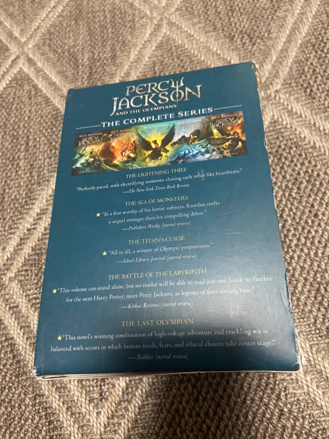 Percy Jackson and the Olympians Complete Series Box Set - photo 3