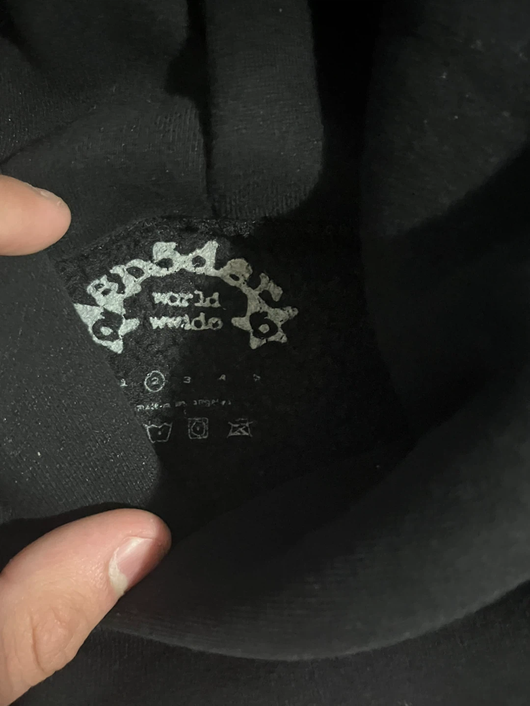 Spider Worldwide Hoodie Black Size M - photo 4