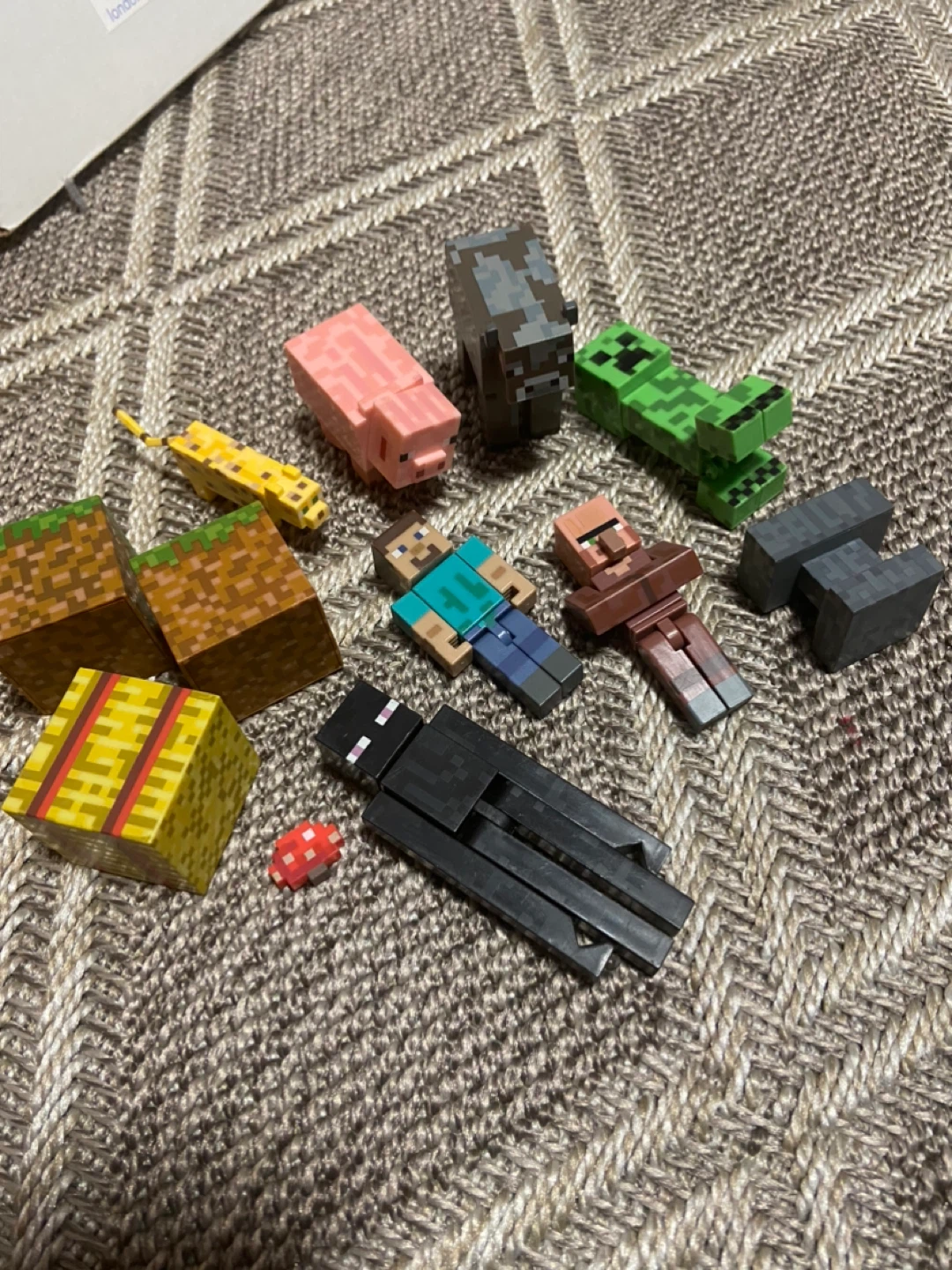 Minecraft Action Figures Lot