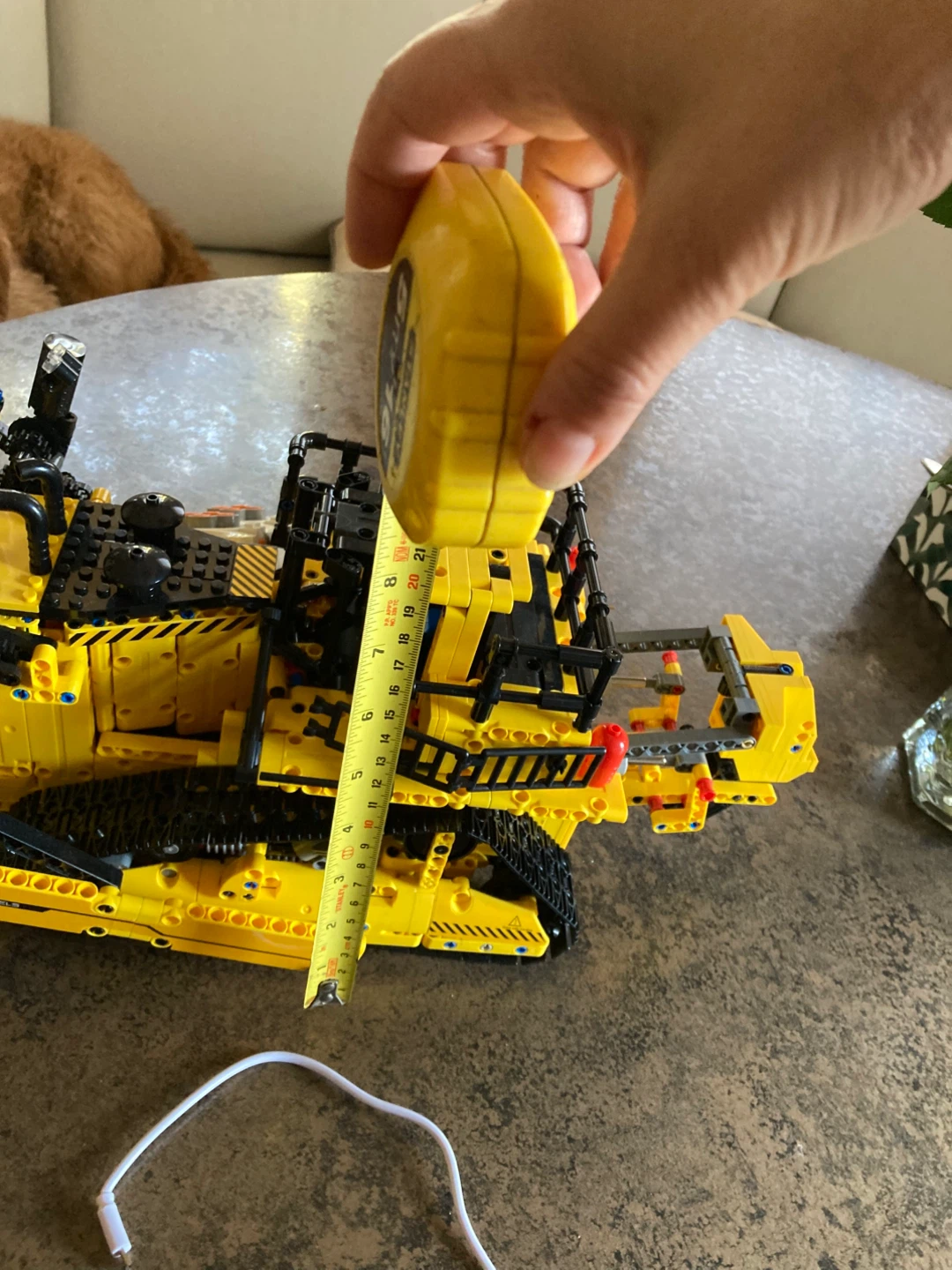 Lego like RC Bulldozer Set