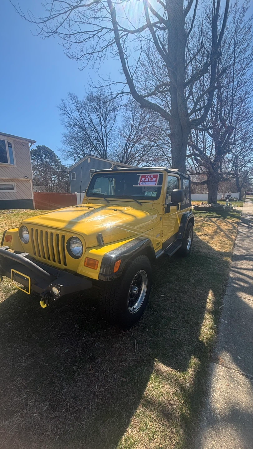 Yellow Jeep Wrangler - photo 2