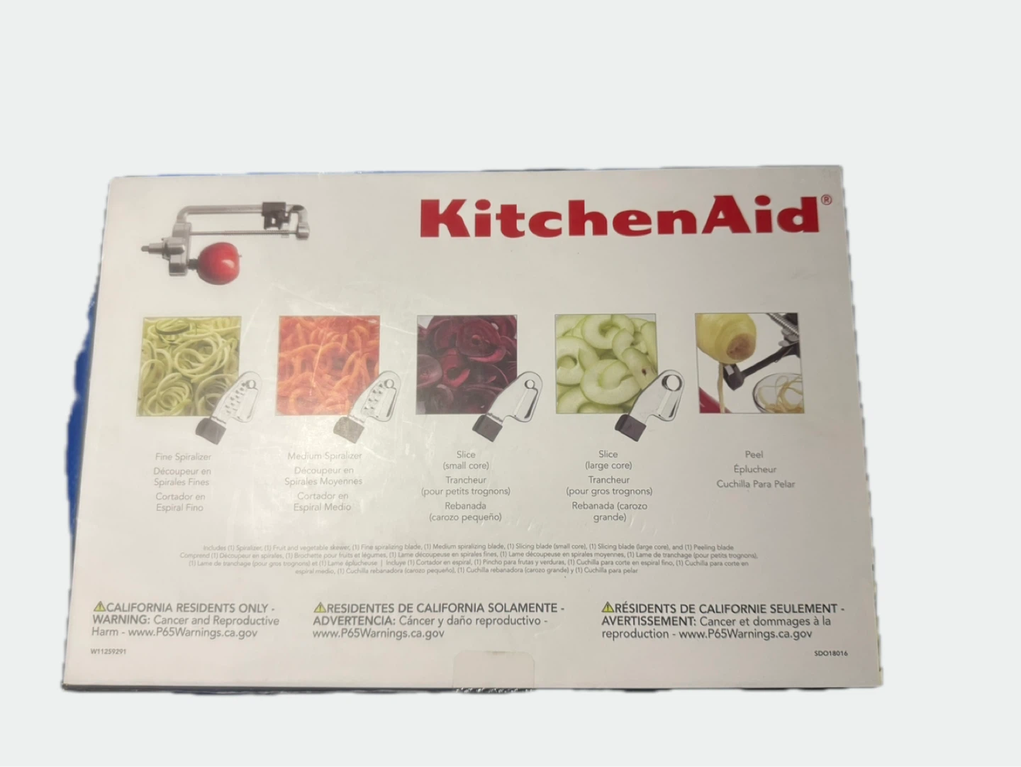 KitchenAid Spiralizer with Peel, Core and Slice Attachment - photo 2