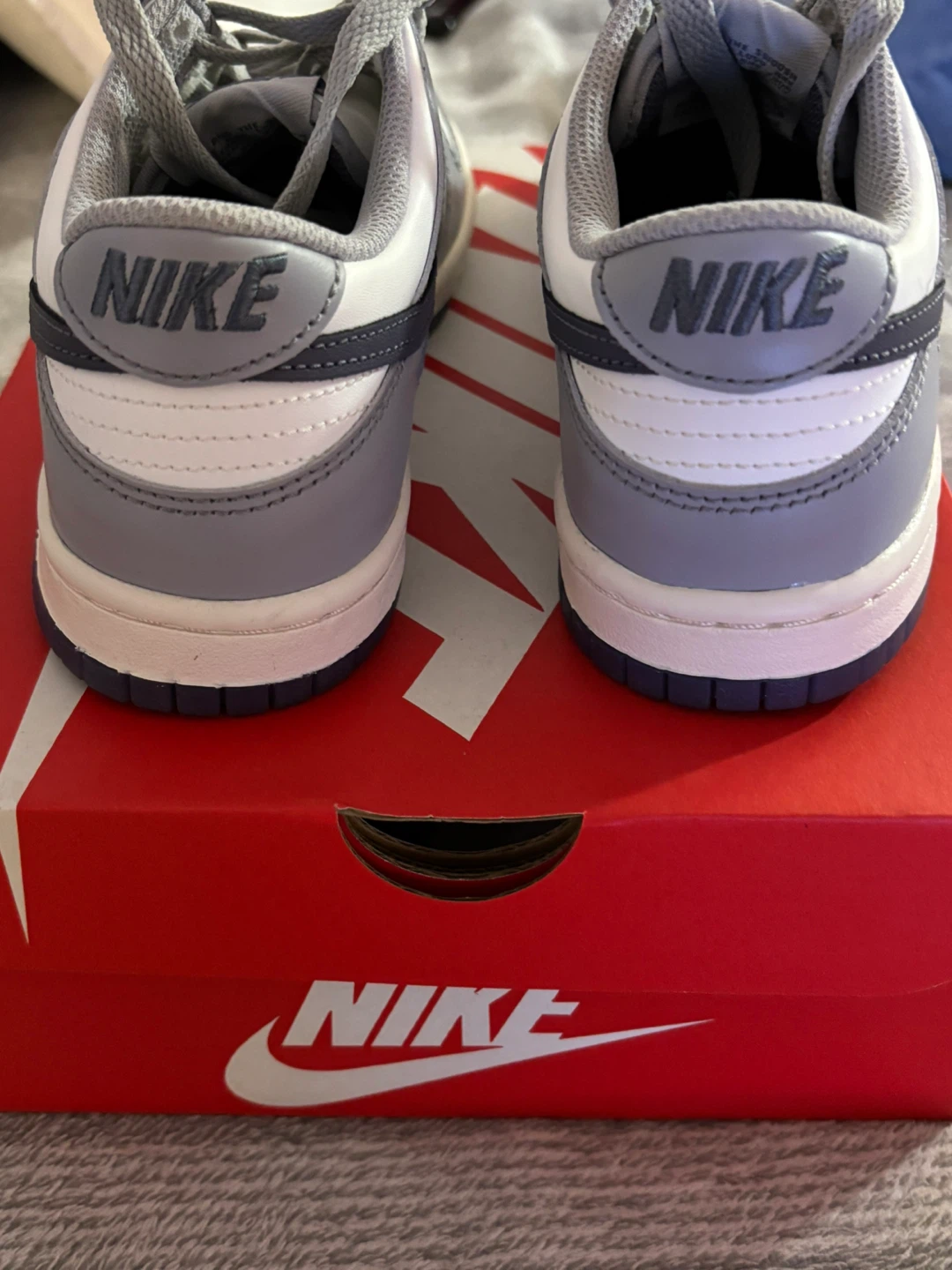 Nike Dunk Low (GS) Summit White/Light Carbon Sneakers - photo 3