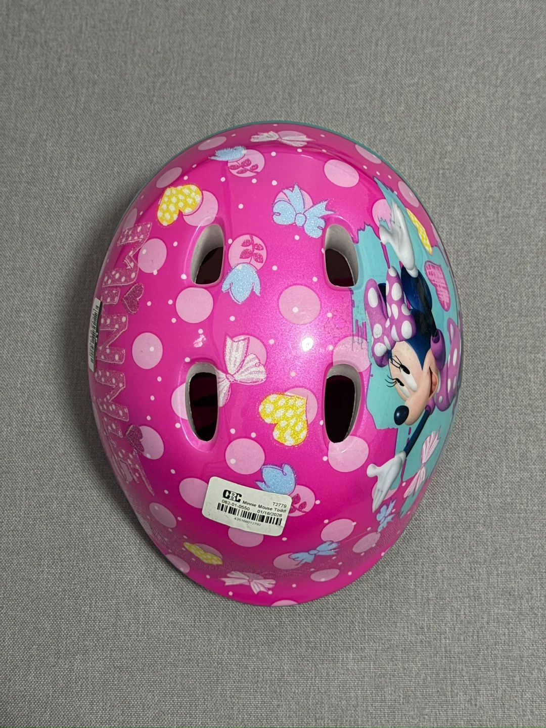 Disney Minnie Mouse Kids Bike Helmet