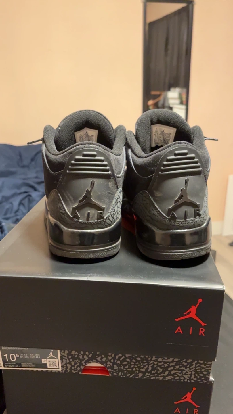 Air Jordan 3 "Black Cement" Sneakers - photo 3