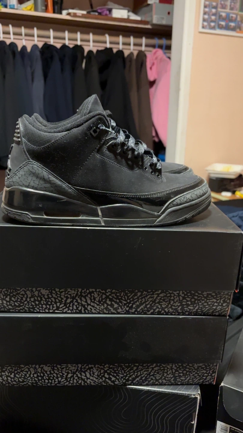 Air Jordan 3 "Black Cement" Sneakers - photo 2