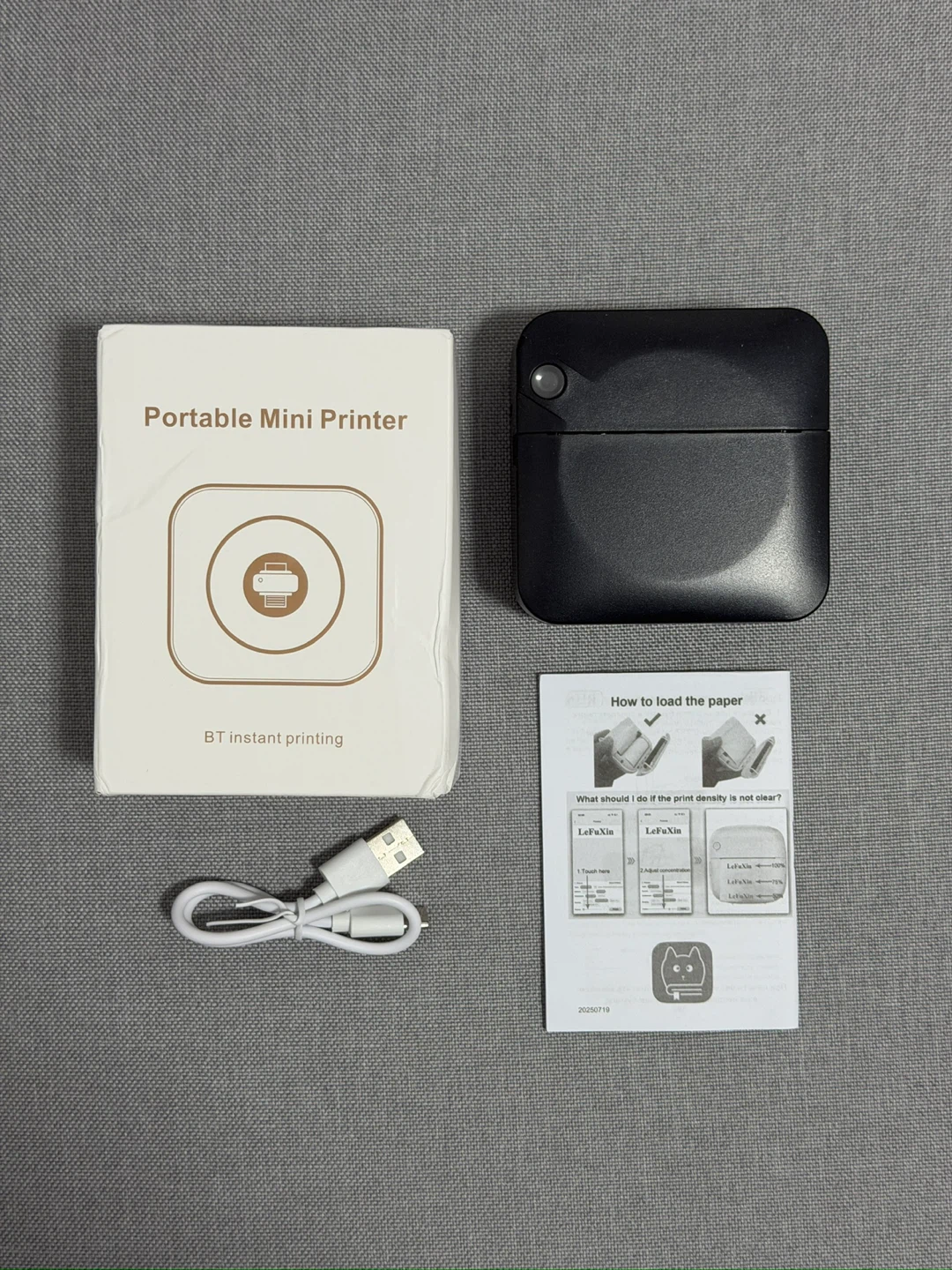 Portable Thermal Mini Printer