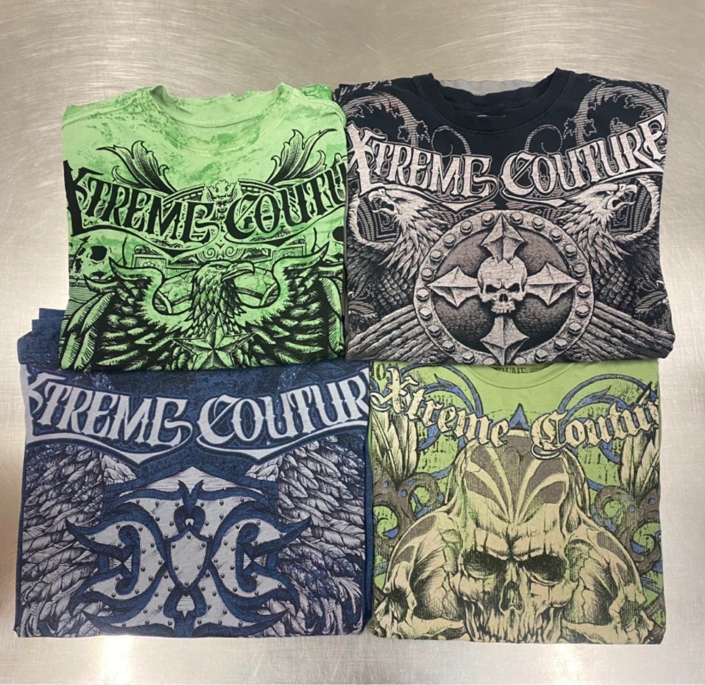 XTREME COUTURE Graphic T-Shirts (Bundle of 4)
