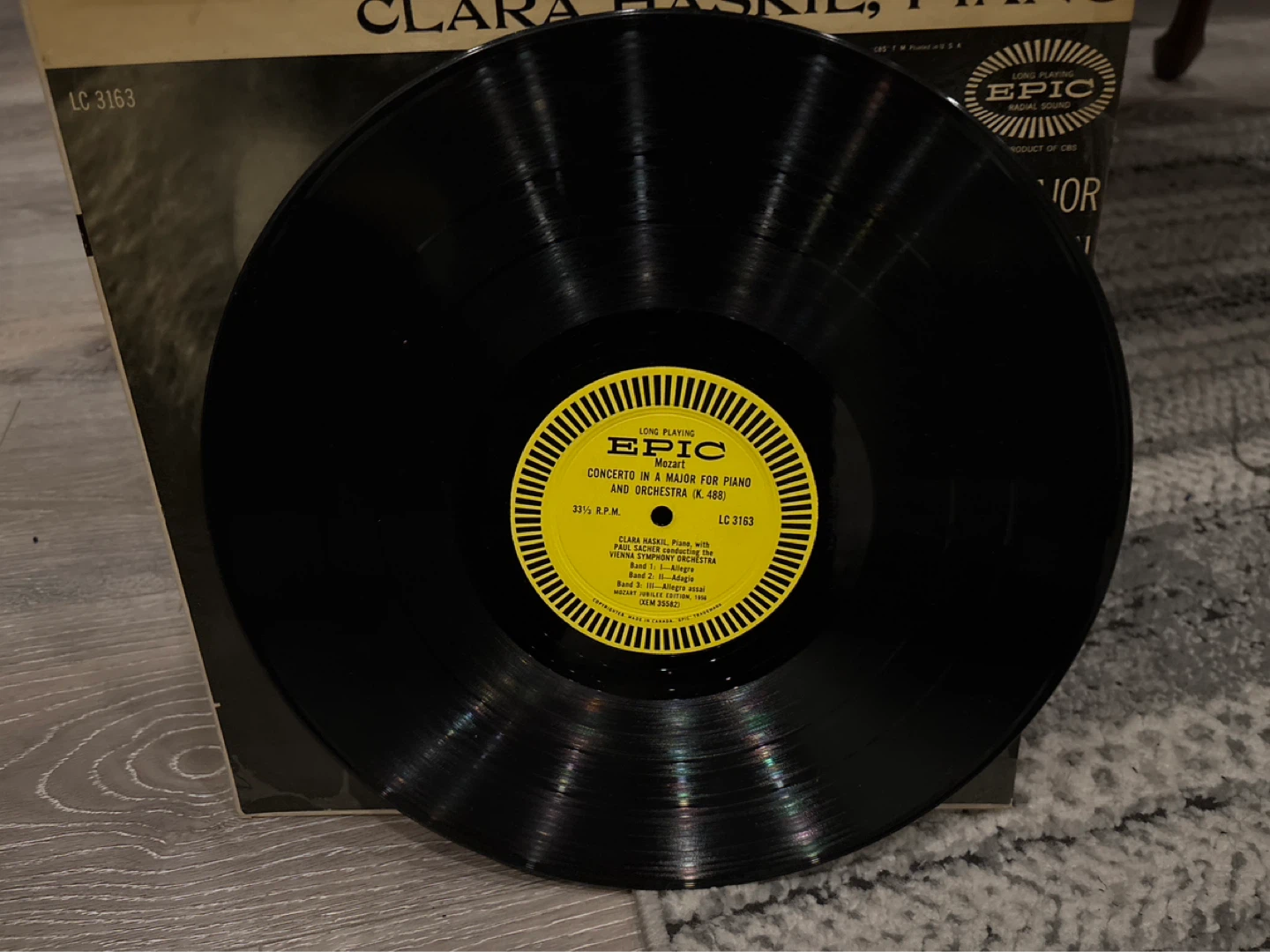 Mozart Concertos in A Major and D Minor Vinyl Record - photo 5