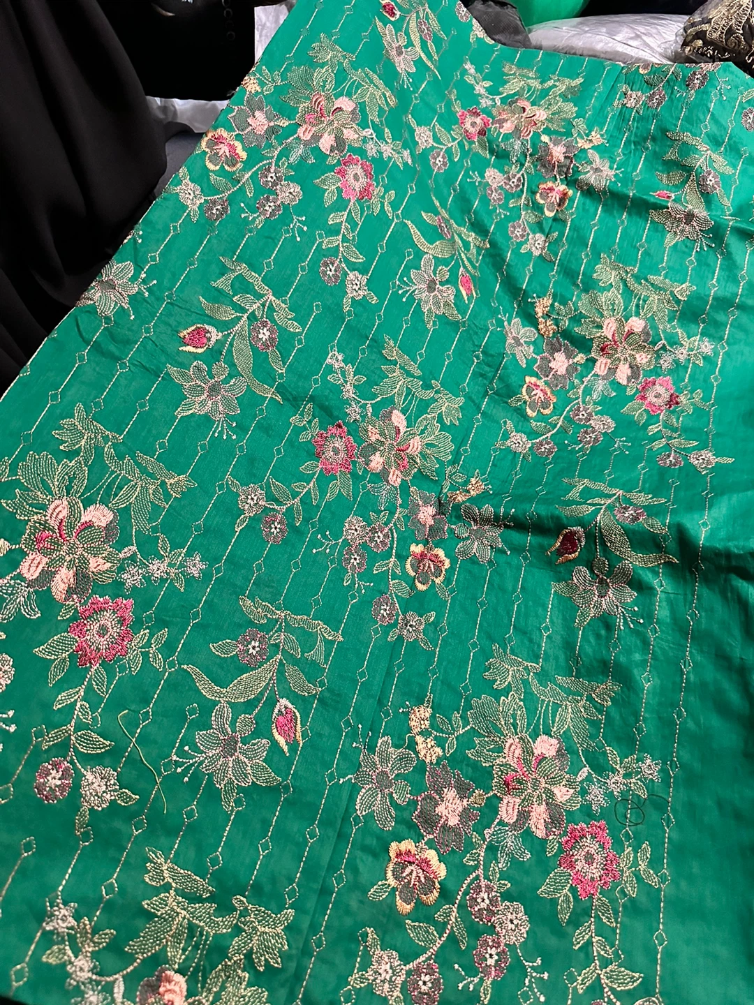 Pure Sharon, 3 pieces Pakistani suit fabric