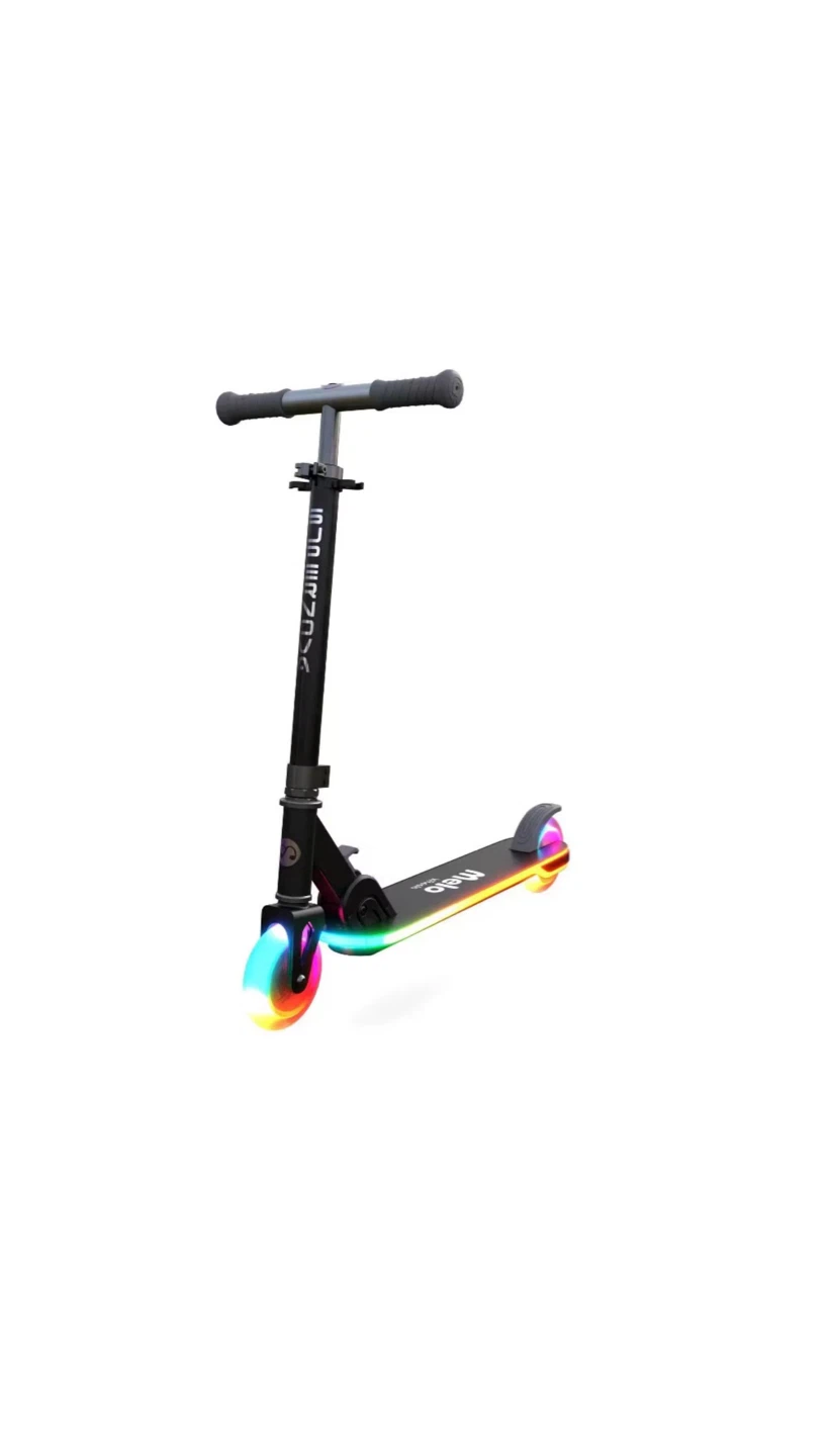 Melo Wheels Folding Scooter with LED Wheels