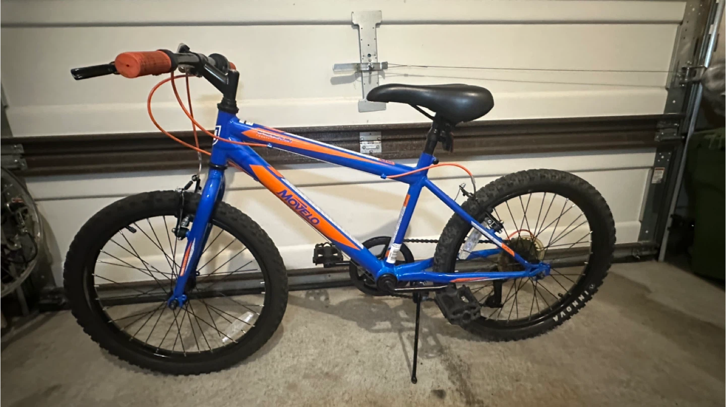 20” Movelo Algonquin Blue & Orange Kids Bike
