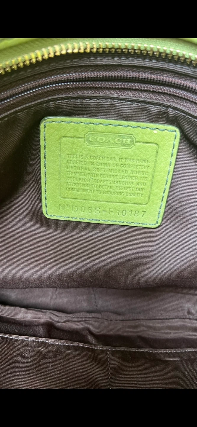 Coach Leather Tote Bag - photo 4