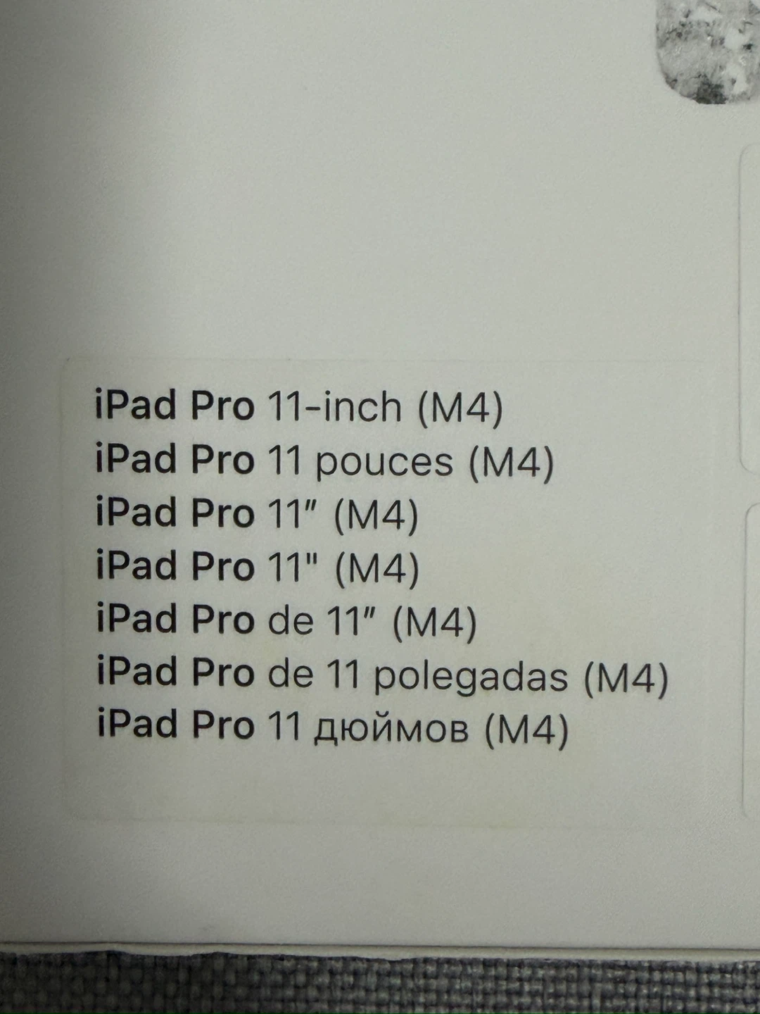 Apple iPad Pro 11 inch M4 M5 Smart Folio Case - photo 3