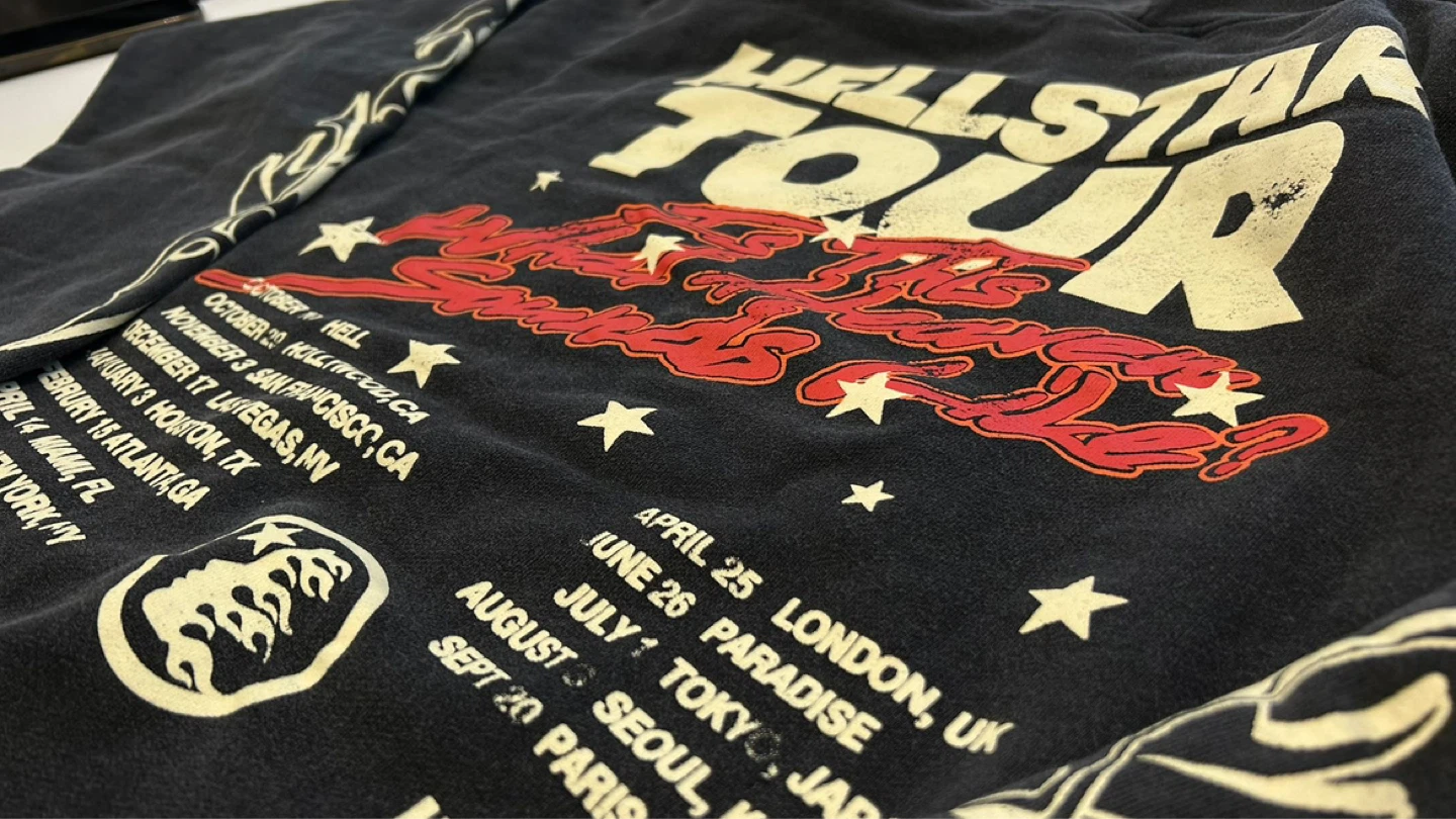 Hellstar Tour Black Hoodie - photo 4