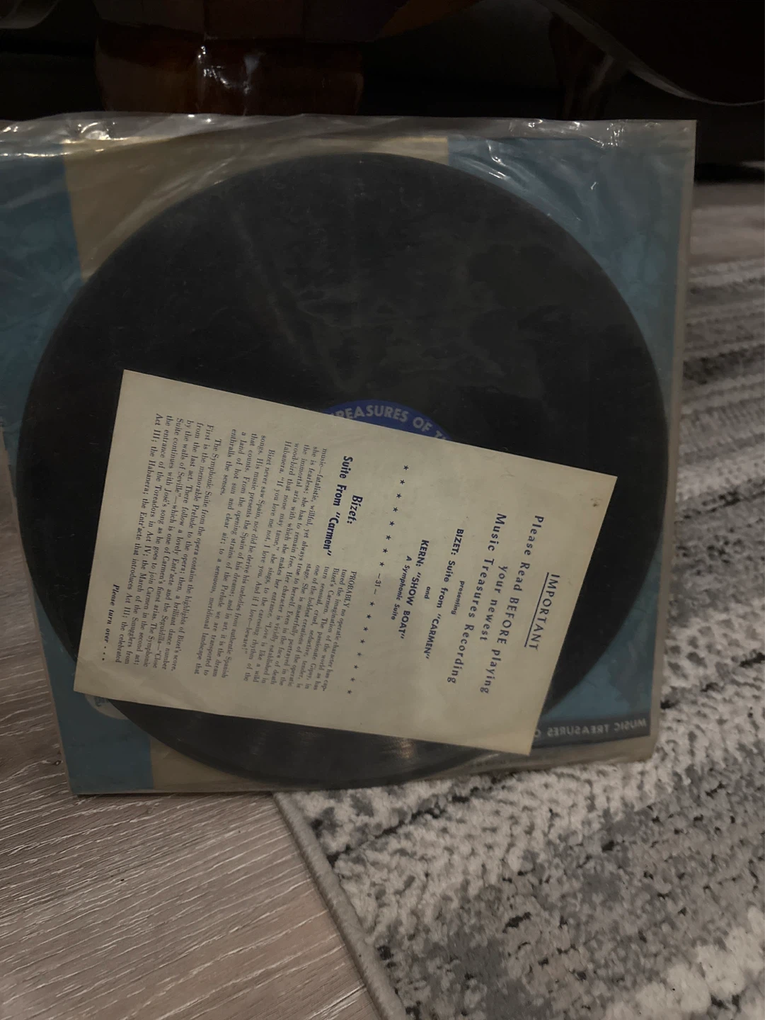 Music Treasures of the World Offenbach Bouffes Parisiens LP - photo 3