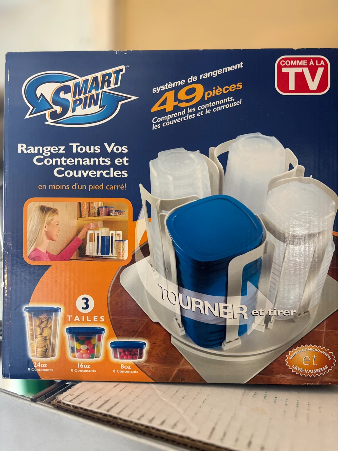 Smart Spin 49-Piece Food Storage Container System
