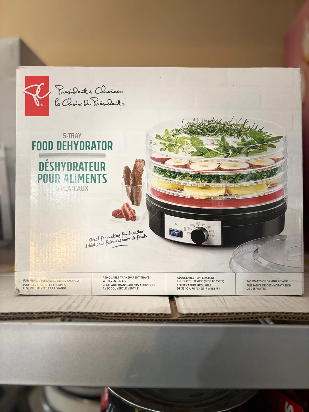 President's Choice 5-Tray Food Dehydrator