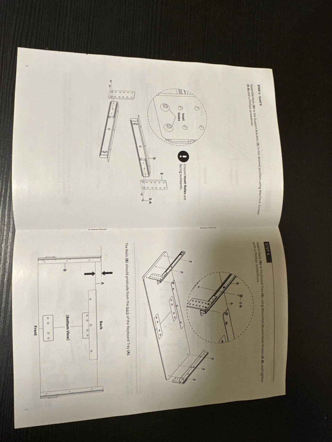 VIVO Under Desk Keyboard Tray - photo 5