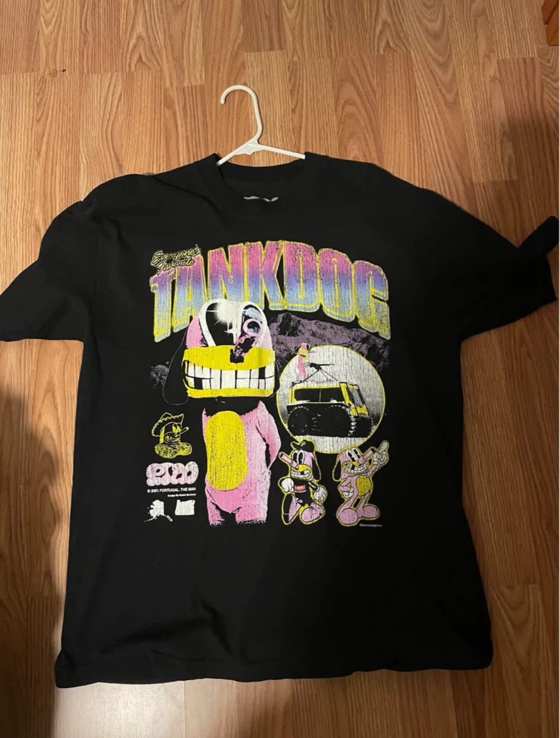 Tankdog Graphic T-Shirt Size Large
