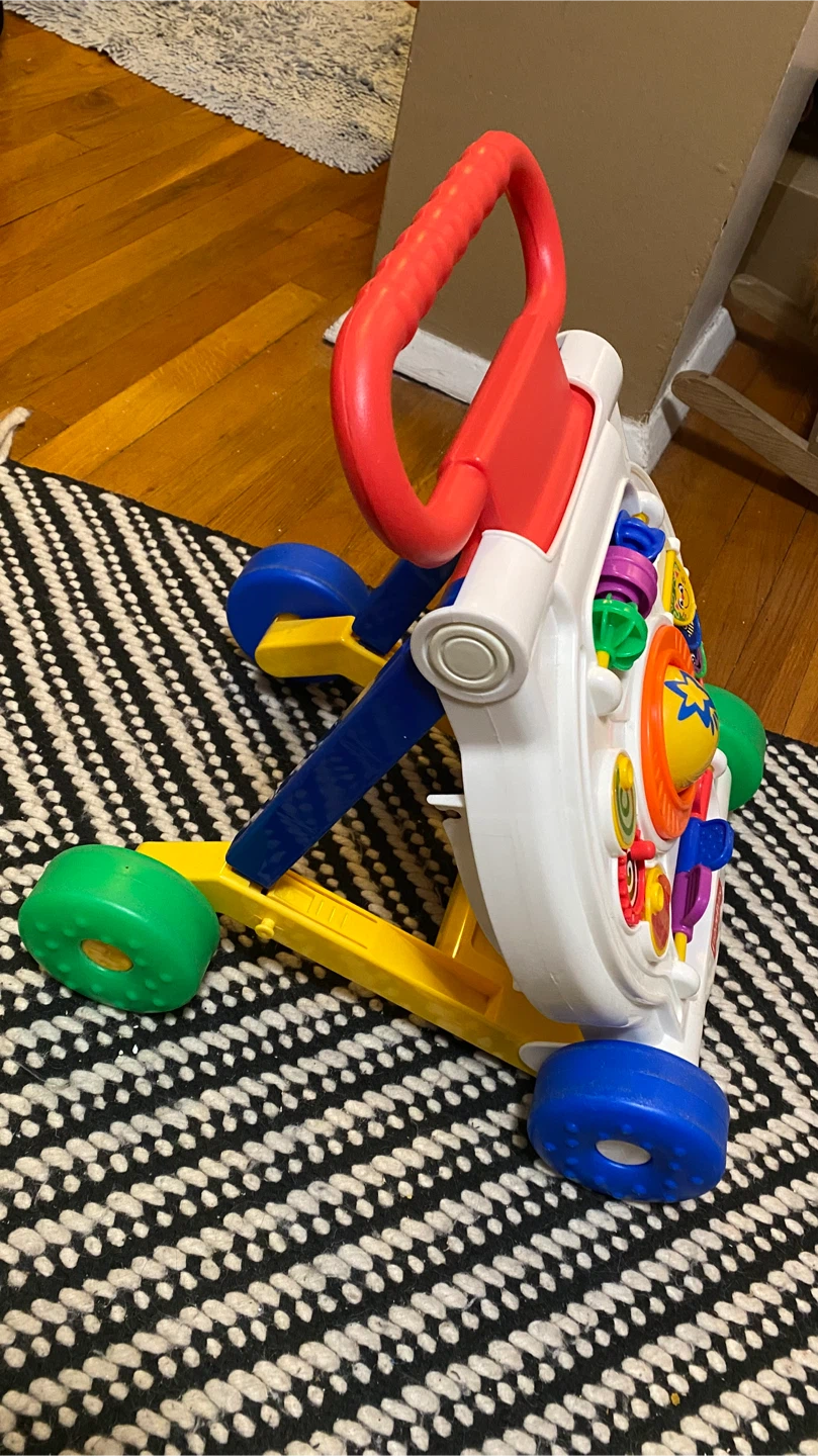 Fisher-Price Baby Walker with Beads and Toys - photo 3