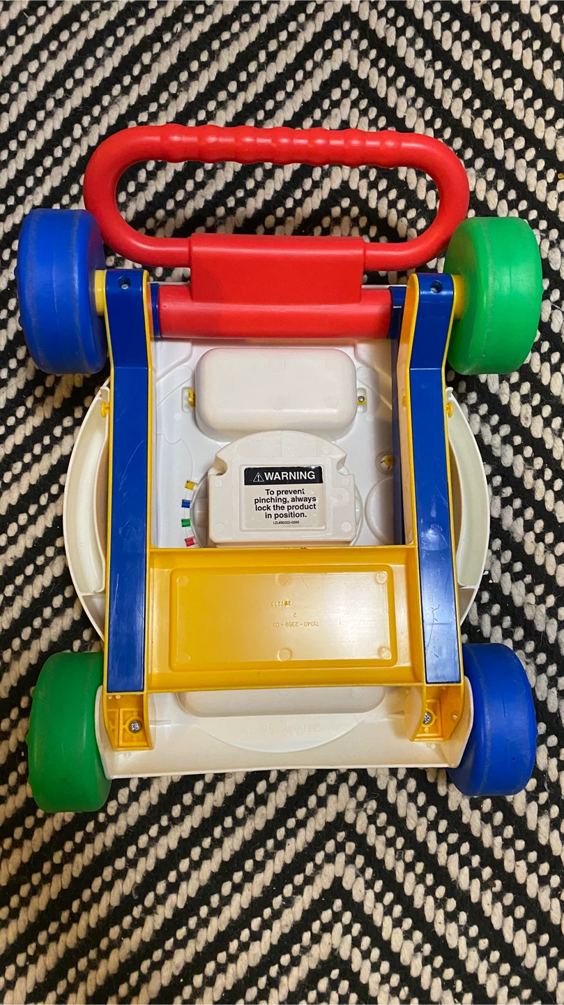 Fisher-Price Baby Walker with Beads and Toys - photo 2