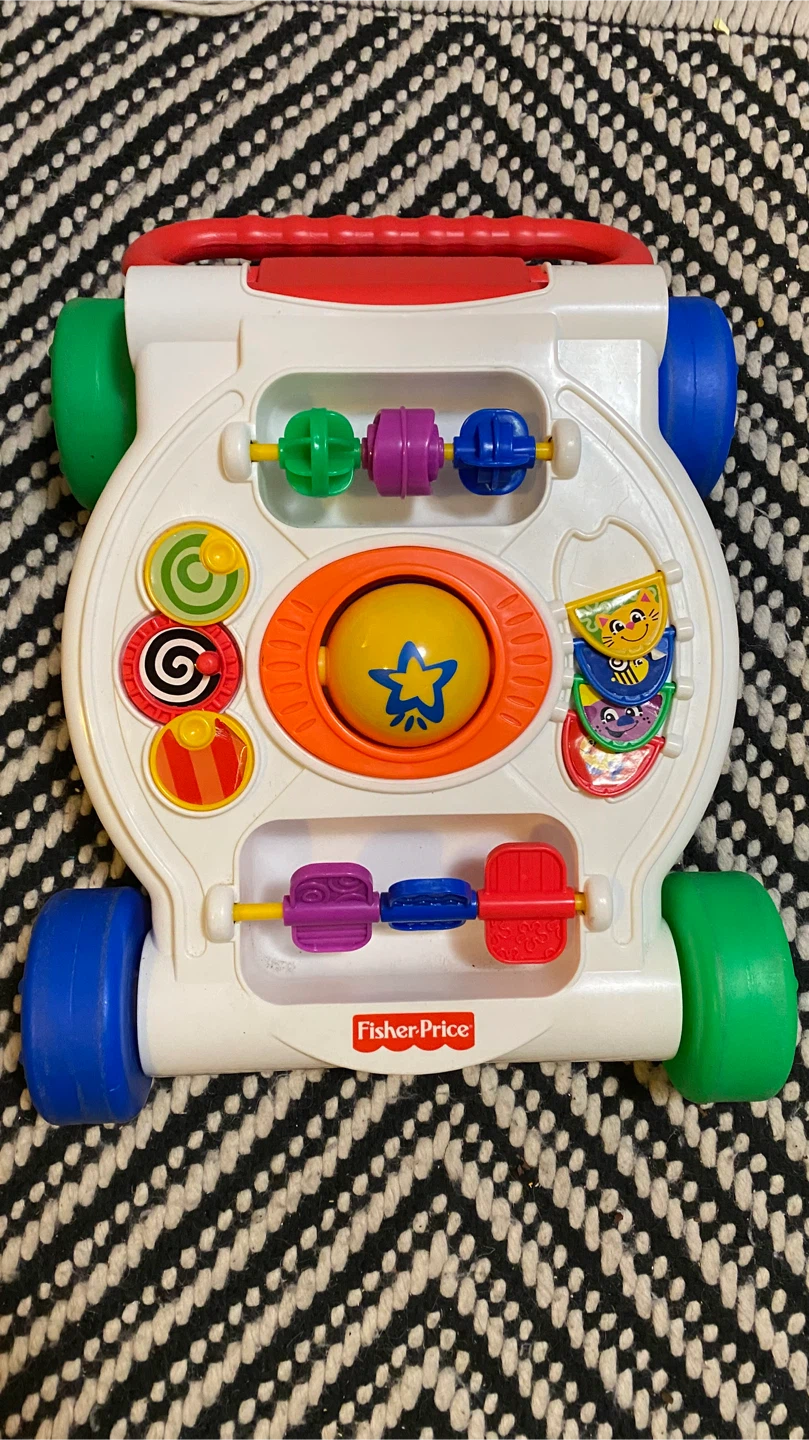 Fisher-Price Baby Walker with Beads and Toys