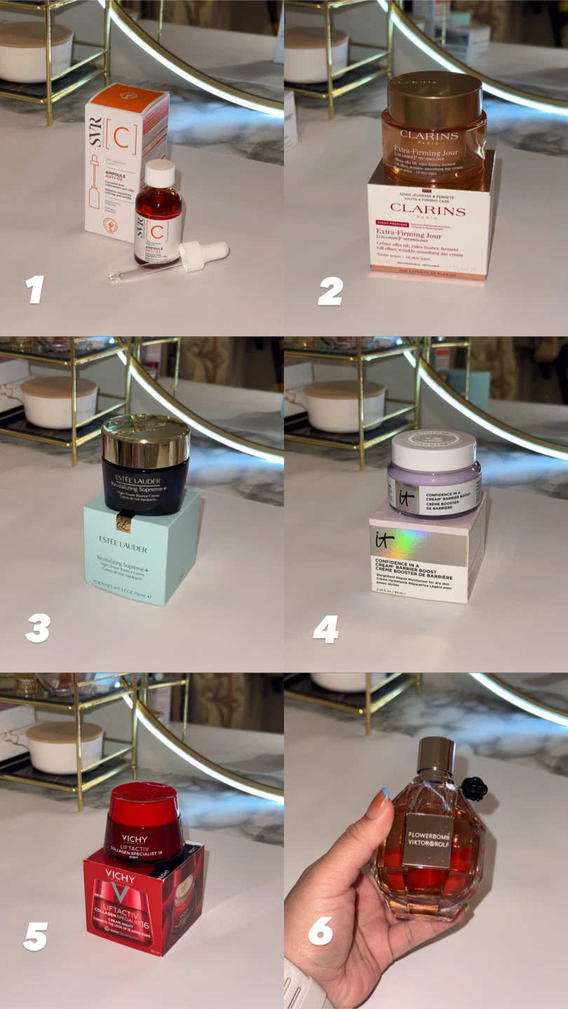 Perfumes and skincare