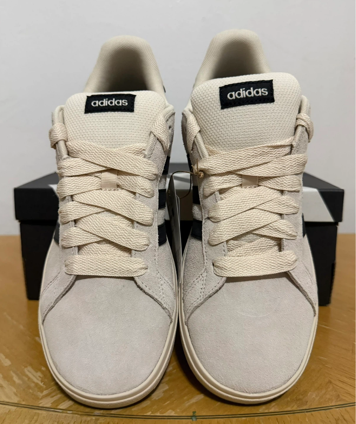 Adidas Grand Court 2.0 Shoes - Beige/Black - photo 4