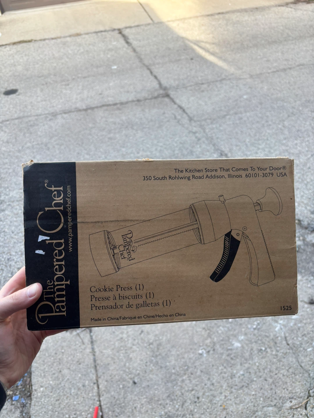 The Pampered Chef Cookie Press