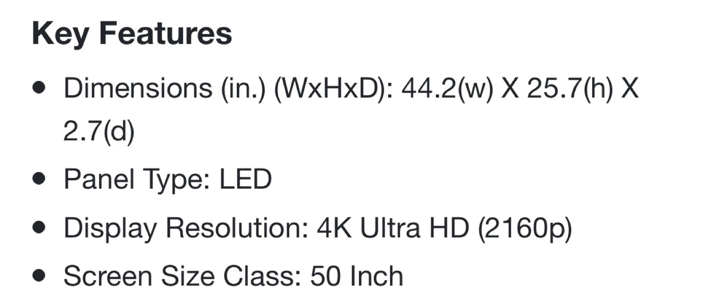 LG 50” Class UA77 Series LED AI 4K Smart TV - photo 2