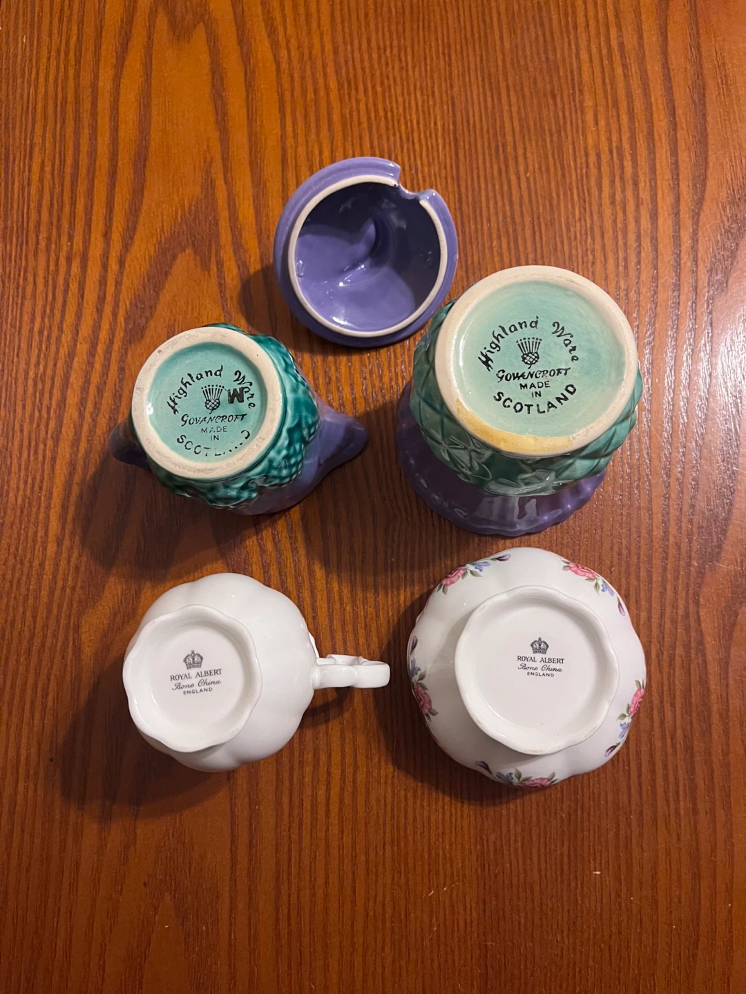 VINTAGE CREAMER & SUGAR SETS (Read description) - photo 2
